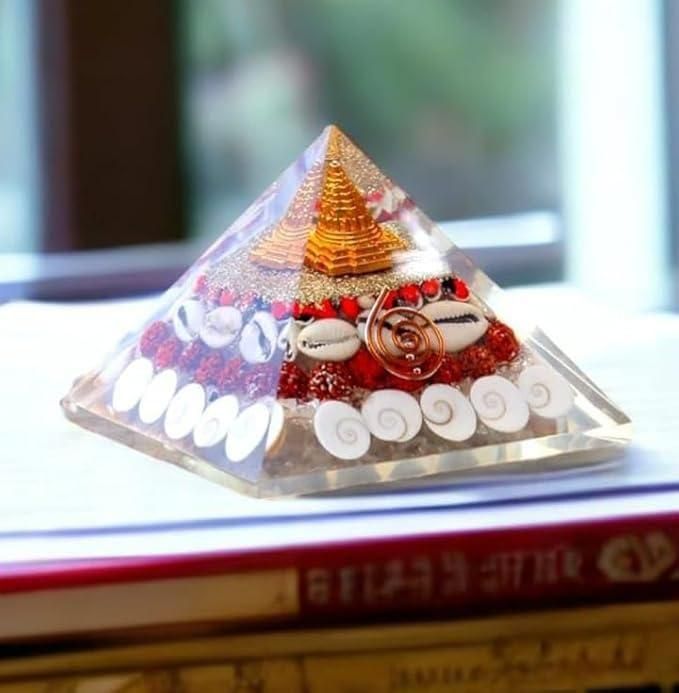 Shri Yantra Gomti Chakra Pyramid | Wealth, Financial Stability & Prosperity